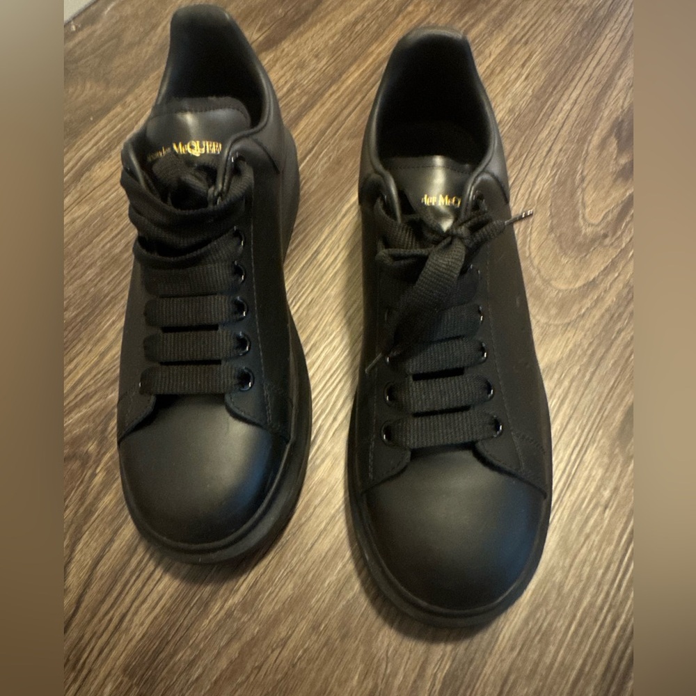 Alexander McQueen Black Sneakers for Men